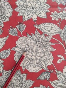 coton imp baroque rouille orange